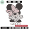 Minnie mouse Embroidery Design, Gucci Embroidery, Brand Embroidery, Logo shirt, Embroidery File, Digital download.jpg