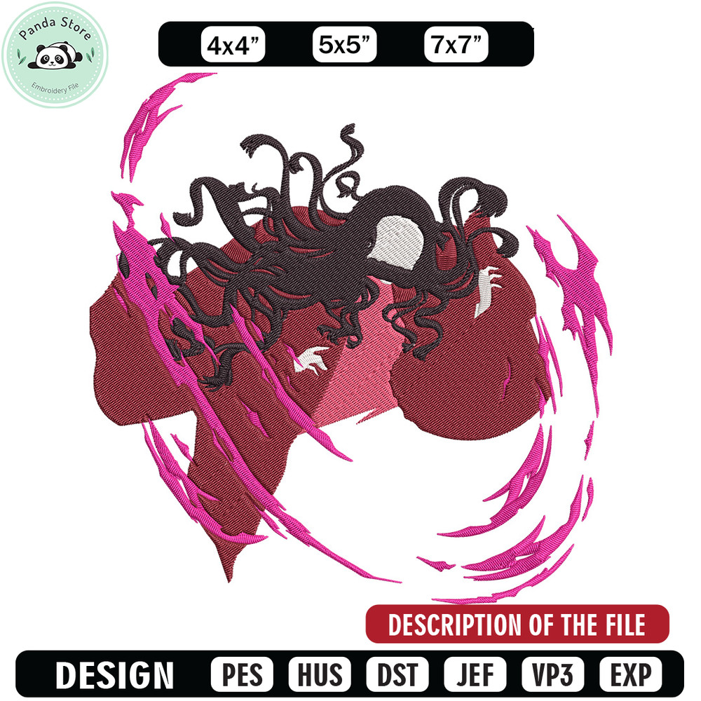 Nezuko small Embroidery Design, Demon slayer Embroidery, Embroidery File, Anime Embroidery,Anime shirt,Digital download.jpg