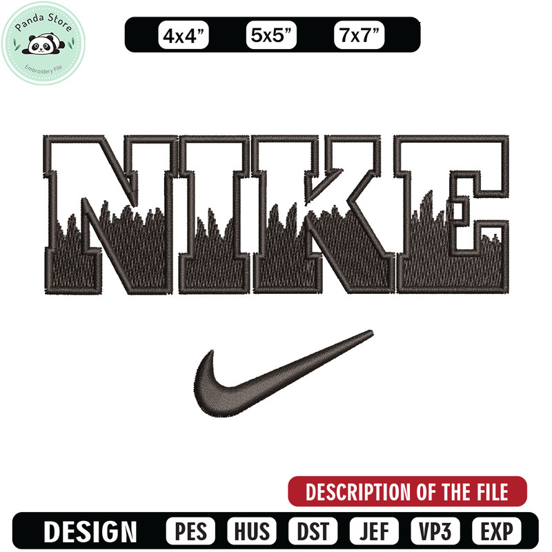 Nike black flame embroidery design, Nike embroidery, Nike design, Embroidery shirt, Embroidery file, Digital download.jpg