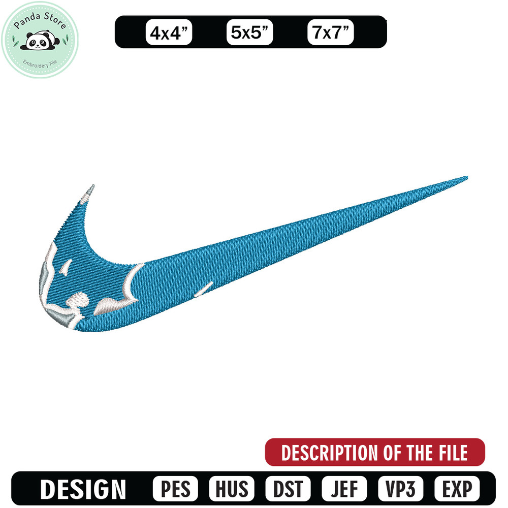 Nike blue embroidery design, Nike embroidery, Nike design, Embroidery shirt, Embroidery file, Digital download.jpg
