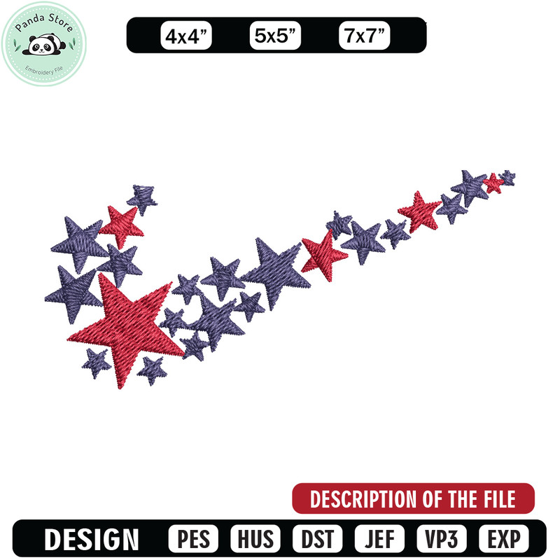 Nike full star Embroidery Design, Brand Embroidery, Nike Embroidery, Embroidery File, Logo shirt, Digital download.jpg