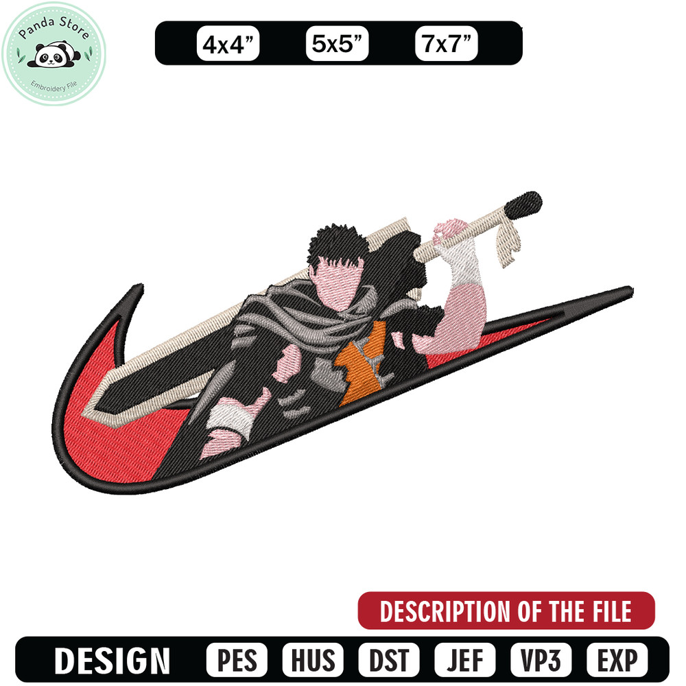 Nike Guts embroidery design, Nike Berserk embroidery, Nike design, anime design, anime shirt, Digital download.jpg