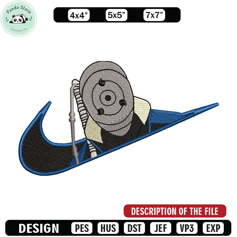 Nike Obito embroidery design, Naruto embroidery, Nike design, anime design, anime shirt, Digital download.jpg