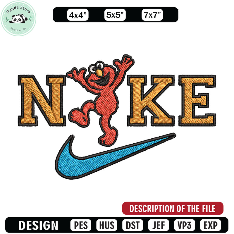 Nike orange cartoon Embroidery Design, Nike Embroidery, Brand Embroidery, Embroidery File, Logo shirt, Digital download.jpg