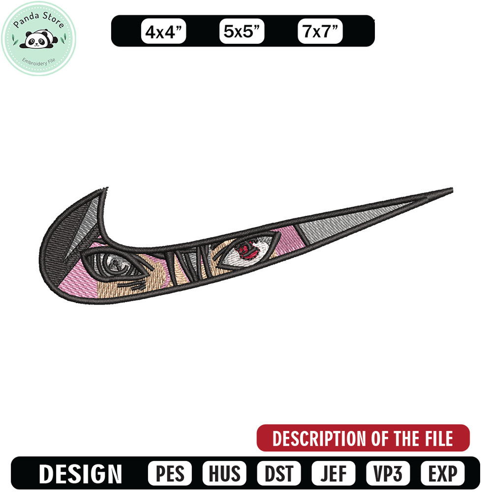Nike sasuke eyes embroidery design, Naruto embroidery, Nike design,Embroidery file,Embroidery shirt,Digital download.jpg