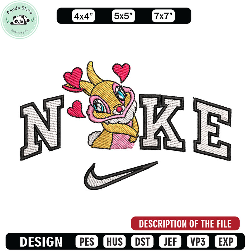 Nike x micky love embroidery design, Disney embroidery, Nike design, Embroidery shirt, Embroidery file, Digital download.jpg