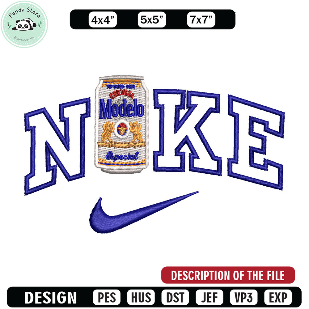 Nike x modelo embroidery design, Modelo embroidery, Nike design, Embroidery file, Embroidery shirt, Digital download.jpg