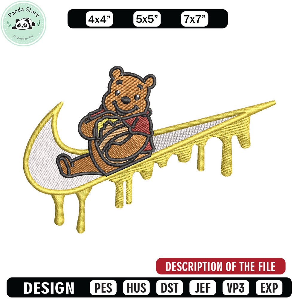 Nike x pooh embroidery design, Pooh embroidery, Nike design, Embroidery shirt, Embroidery file,Digital download.jpg