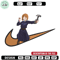 Nobara x nike Embroidery Design, Jujutsu Embroidery, Embroidery File, Nike Embroidery, Anime shirt, Digital download.jpg