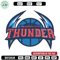 Oklahoma Thunder logo embroidery design,NBA embroidery,Sport embroidery,Embroidery design, Logo sport embroidery.jpg