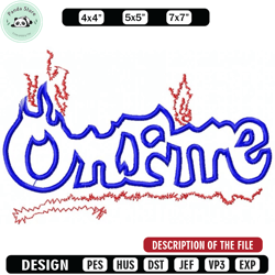 on fire embroidery design, embroidery design, sale design, embroidered shirt, logo embroidered, digital download