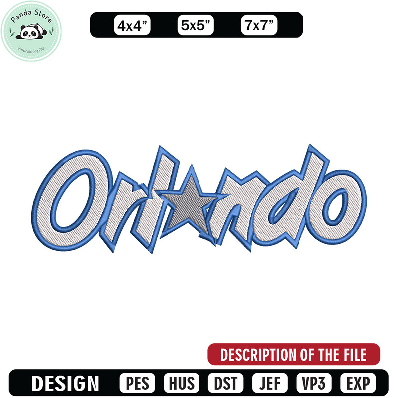 Orlando Magic logo embroidery design, NBA embroidery,Sport embroidery,Embroidery design, Logo sport embroidery.jpg