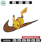 Pikachu x nike Embroidery Design, Pokemon Embroidery, Embroidery File, Nike Embroidery, Anime shirt, Digital download.jpg