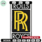 Rolls royce logo embroidery design, Car Embroidery, Car design, Logo design, Embroidered shirt, digital download.jpg