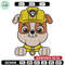 Rubble dog Embroidery Design, Paw patrol Embroidery, Embroidery File, Anime Embroidery, Anime shirt, Digital download 1.jpg
