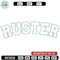 Ruster logo embroidery design, Embroidery design, Sale design, Embroidered shirt, Logo Embroidered, digital download.jpg