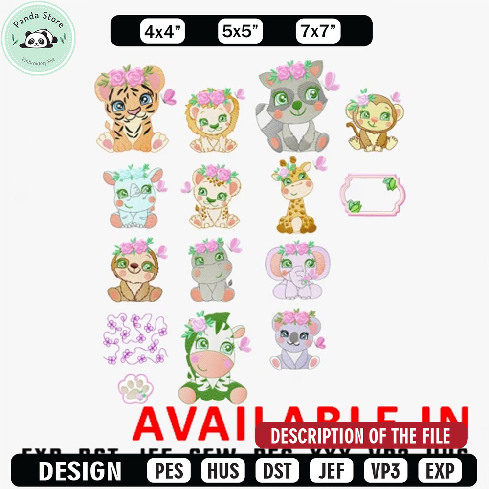 Safari menia embroidery design, Anime embroidery, Embroidered shirt, Anime shirt, Anime design, digital download.jpg