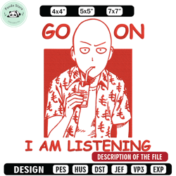 saitama box embroidery design, one punch man embroidery, embroidery file, anime embroidery,anime shirt,digital download