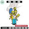 Simpson family Nike Embroidery design, Simpson cartoon Embroidery, Nike design, Embroidery file, Instant download.jpg