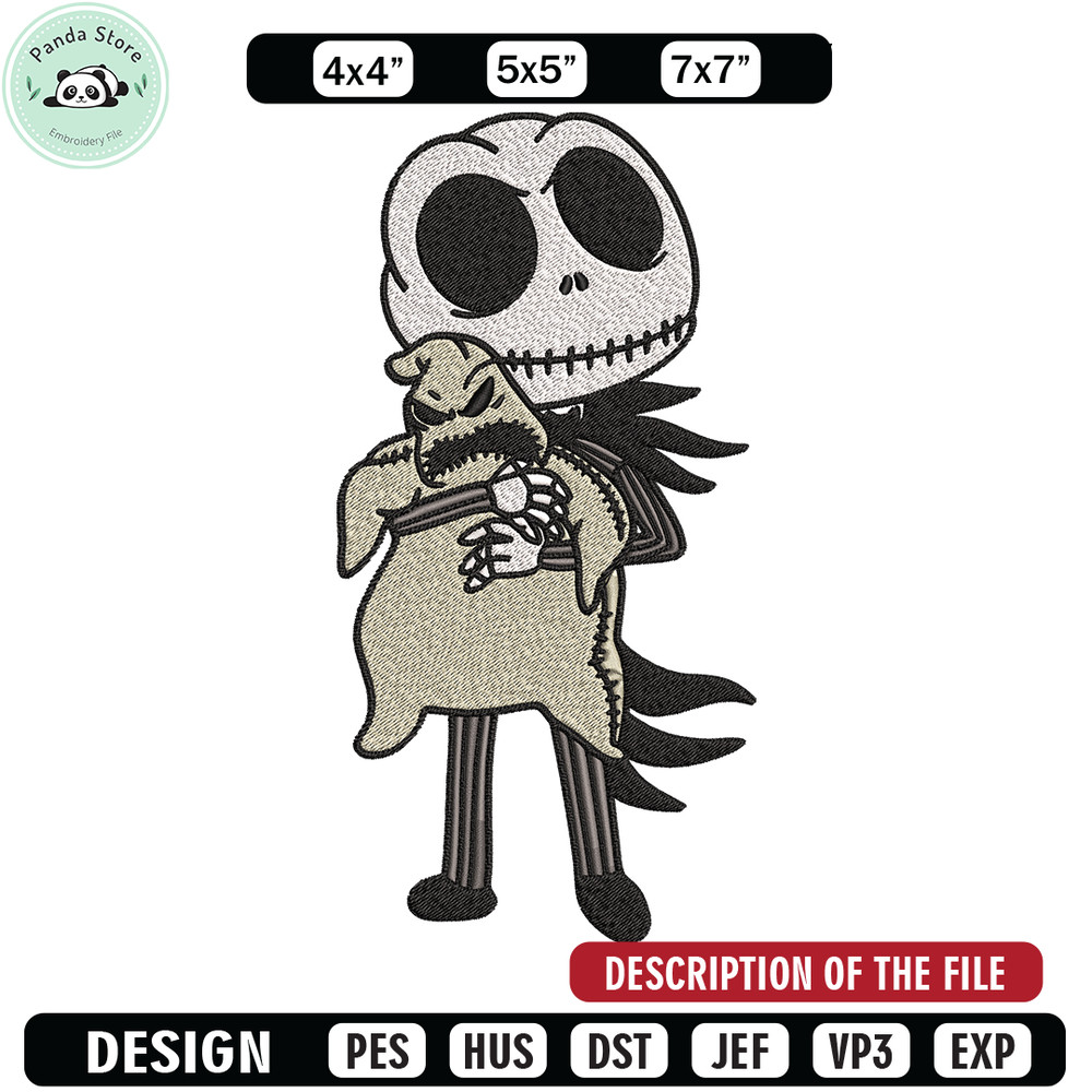 Skelington baby Embroidery design, Horror Embroidery, horror design, Embroidery File, logo shirt, Digital download.jpg