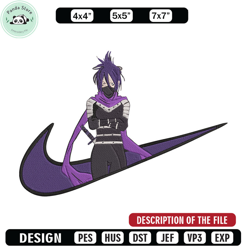 Sonic nike Embroidery Design, One punch man Embroidery, Embroidery File, Anime Embroidery, Nike shirt, Digital download.jpg