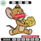 Supreme Cartoon Jerry Embroidery design, Disney cartoon Embroidery, cartoon design, Embroidery File, Digital download.jpg