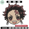 Tanjiro sticker Embroidery Design, Demon slayer Embroidery, Embroidery File, Anime Embroidery, Digital download.jpg