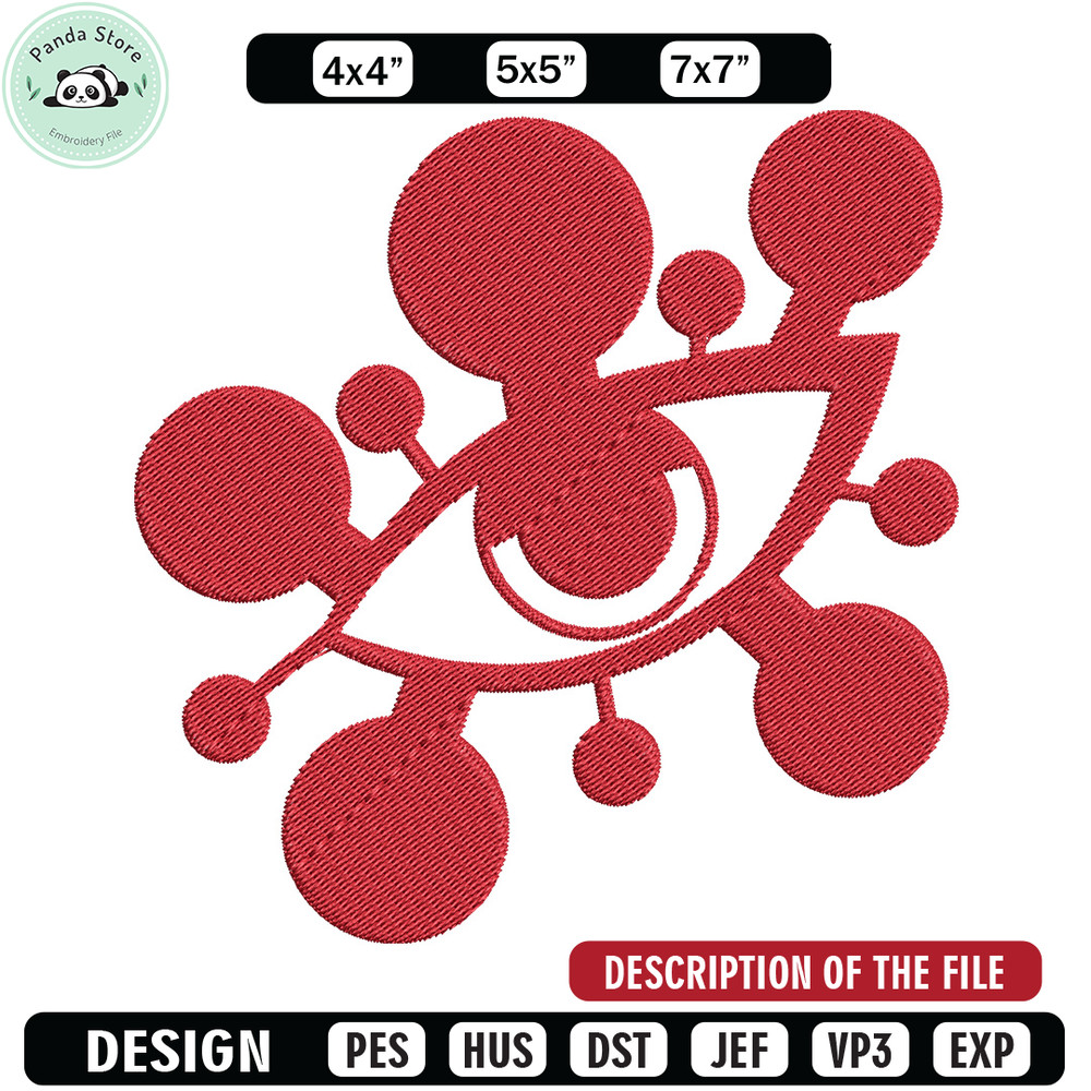 Tengen eyes Embroidery Design, Demon slayer Embroidery, Embroidery File, Anime Embroidery, Digital download.jpg