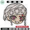 Tengen sticker Embroidery Design, Demon slayer Embroidery, Embroidery File, Anime Embroidery, Digital download 1.jpg