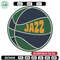 Utah Jazz logo embroidery design, NBA embroidery, Sport embroidery,Embroidery design,Logo sport embroidery.jpg
