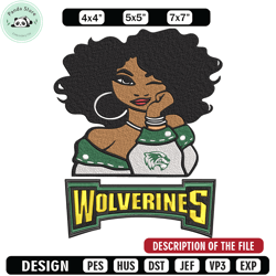 utah valley wolverines girl embroidery design, ncaa embroidery, embroidery design,logo sport embroidery,sport embroidery