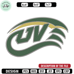 utah valley wolverines logo embroidery design, ncaa embroidery,embroidery design,logo sport embroidery,sport embroidery