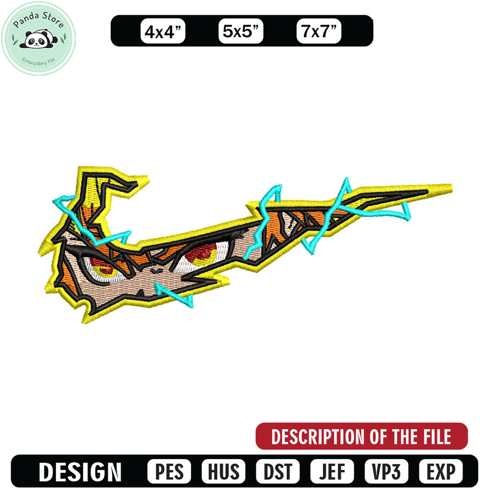Zenitsu Eyes nike embroidery design, Kimetsu no Yaiba embroidery, nike design, anime shirt, digital download.jpg