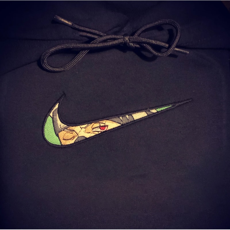 Kakashi Nike Embroidered Crewneck, Naruto Embroidered Sweatshirt, Inspired Embroidered Manga Anime Hoodie.jpg
