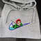 Tanjiro Nike Embroidered Crewneck, Demon Slayer Embroidered Sweatshirt, Inspired Embroidered Manga Anime Hoodie.jpg