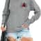 Christmas Sweatshirts For Womens Embroidered Christmas Trees Pullover Leopard Print Plaid Graphic Causal Tops Grey.jpg