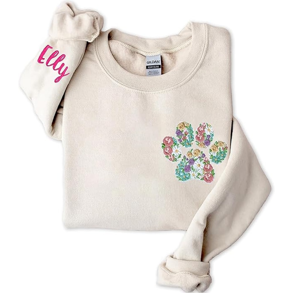 Personalized Embroidered Dog Mom Sweatshirt, Custom Embroidered Name Dog Lover Gifts, Hoodie Sweatshirt For Dog Mom Gifts For Women.jpg