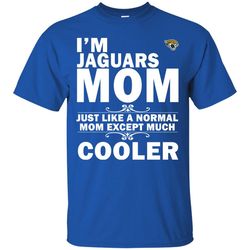 A Normal Mom Except Much Cooler Jacksonville Jaguars T Shirts, Valentine Gift Shirts, NFL Shirts, Gift For Sport Fan
