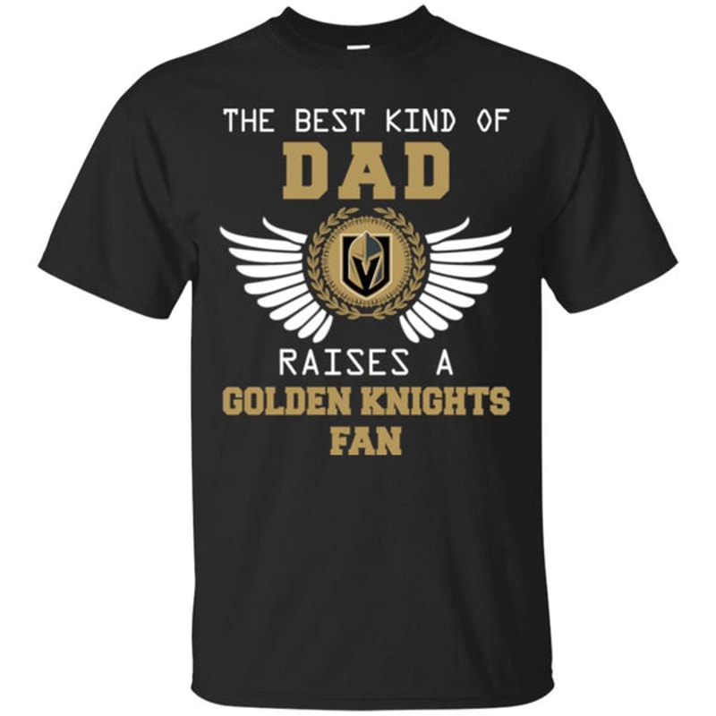 The Best Kind Of Dad Vegas Golden Knights T Shirts.jpg