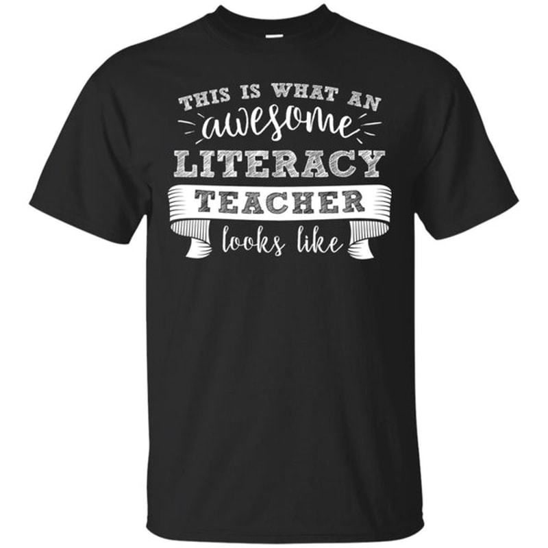 This Is An Awesome Literacy Teacher T Shirts.jpg