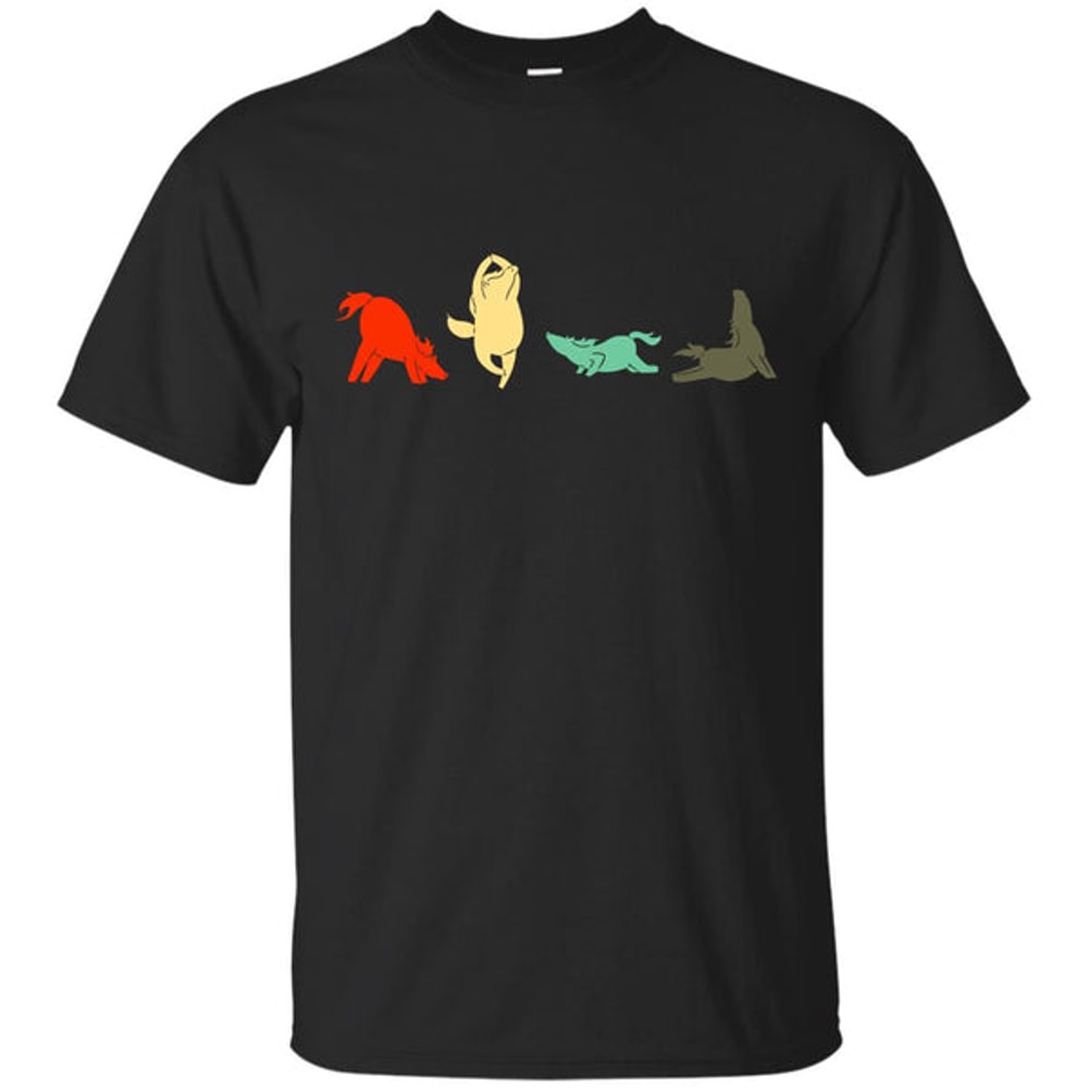 Yoga Retro Horse T Shirts 1.jpg