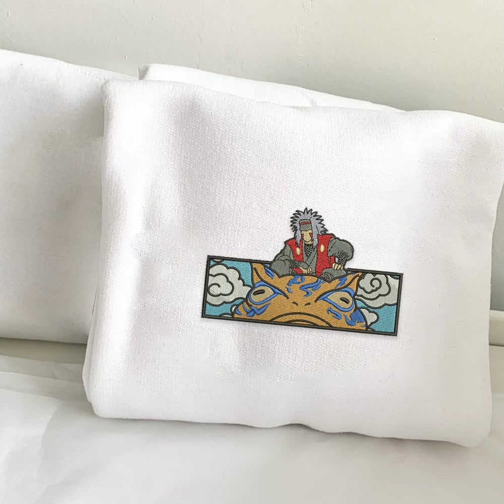 Anime Naruto Jirai Embroidered Shirt, Naruto Embroidery T-Shirt, Naruto Embroidered Sweatshirt, Naruto Embroidered Polo Shirt 3.jpg