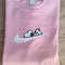 Cute Snoopy Dog Nike Logo Embroidered Sweatshirt, Snoopy Embroidered T-shirt, Snoopy Embroidery Polo Shirt.jpg