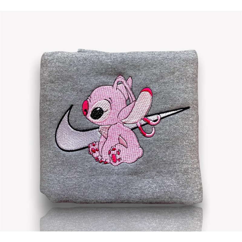 Disney Angel Nike Logo Embroidered Shirt, Disney Embroidery T-Shirt, Disney Embroidered Sweatshirt, Disney Embroidered Polo Shirt.jpg