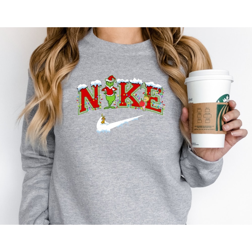 Grinch Dog Nike Embroidered Sweatshirt Christmas Xmas.jpg