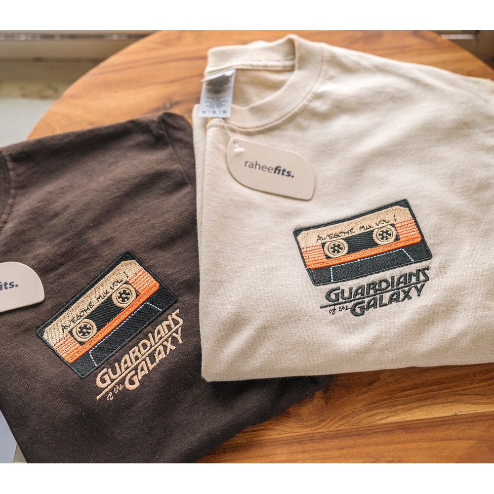 Guardians Of The Galaxy Mixtape Embroidered Sweatshirt Christmas Xmas.jpg