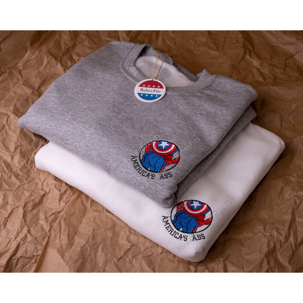 Marvel America's Ass Embroidered Sweatshirt Christmas Xmas.jpg
