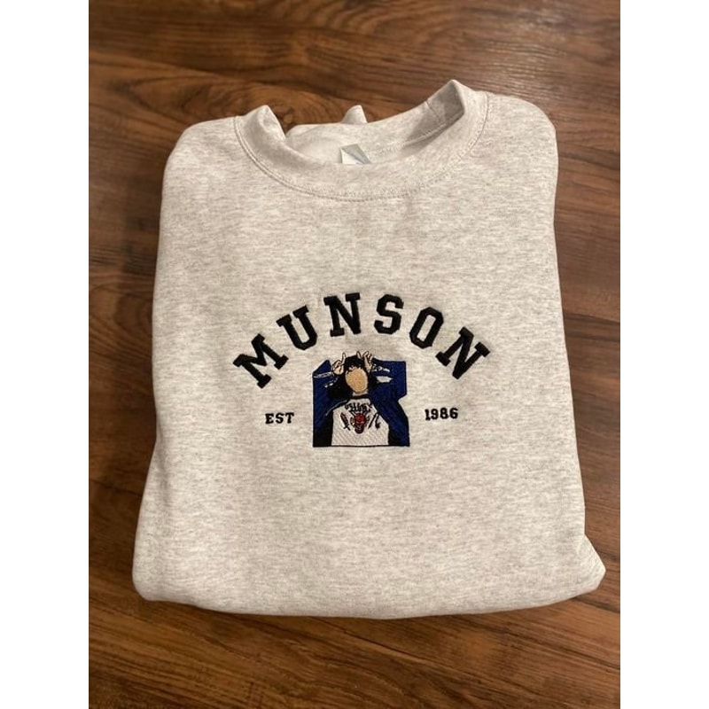 Munson EST 1986 Embroidered Shirt, Stranger Things Embroidery T-Shirt, Stranger Things Embroidered Sweatshirt, Stranger Things Embroidered Polo Shirt.jpg