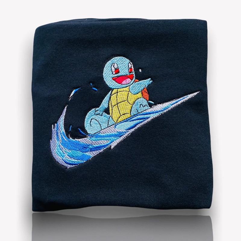 Pokemon Squirtle NIKE Embroidered Shirt, Pokemon T-Shirt, Squirtle Pokemon, Teen Adult Shirt, Unisex Tshirt, Squirtle Shirt.jpg