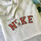 Snoopy Nike Logo Red Embroidered Sweatshirt Christmas Xmas.jpg
